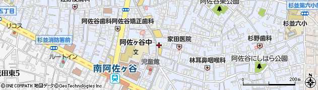 ページ・ワン阿佐谷南店周辺の地図