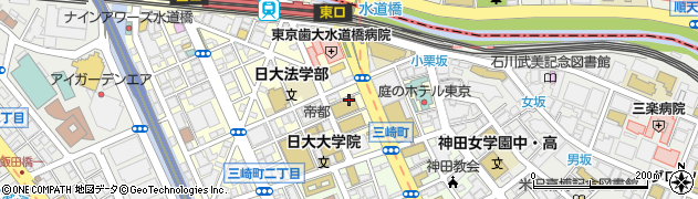 東京都千代田区神田三崎町2丁目8周辺の地図
