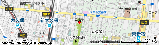 韓流館周辺の地図