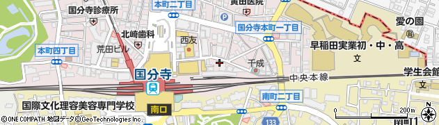 歌広場 国分寺店周辺の地図