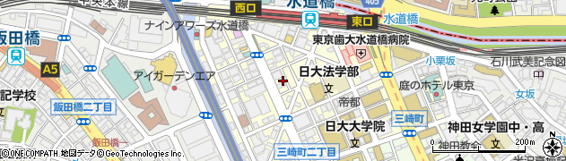 東京都千代田区神田三崎町2丁目15周辺の地図