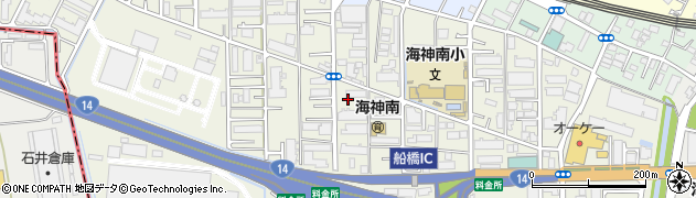 千葉県船橋市海神町南周辺の地図