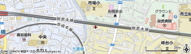 コンフォートフィオーレ船橋宮本周辺の地図