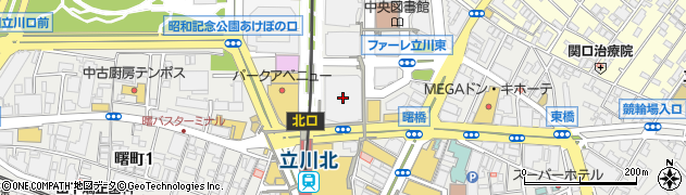 オーケー　立川高島屋Ｓ．Ｃ．店周辺の地図