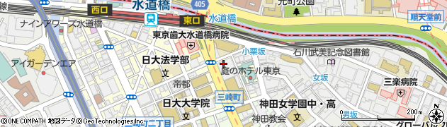 ヴォーグ学園　東京校周辺の地図