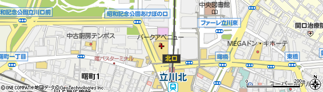 三菱電機ビルテクノサービス株式会社立川支店周辺の地図