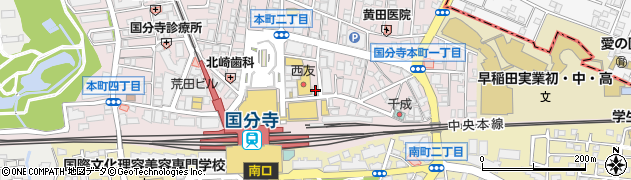 浅見京染店周辺の地図