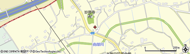 千葉県佐倉市上勝田107周辺の地図