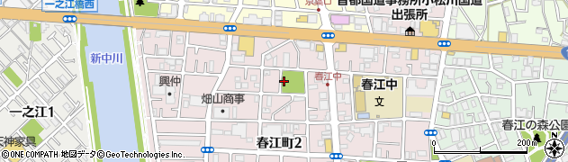 東京都江戸川区春江町2丁目28周辺の地図