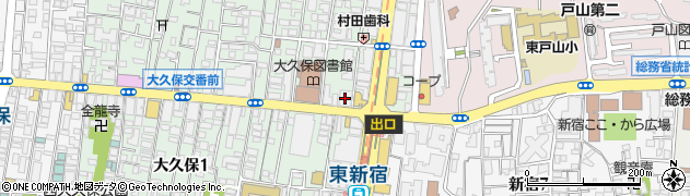 在宅支援相談室新宿周辺の地図