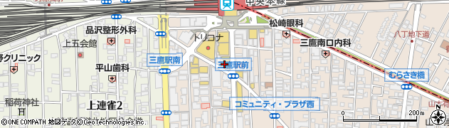 浜焼き海鮮居酒屋 大庄水産 三鷹店周辺の地図