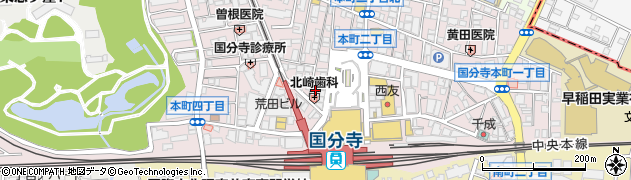 北崎歯科医院周辺の地図