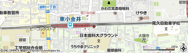 ADARSHA東小金井店周辺の地図