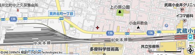 三幸交通株式会社　小金井営業所周辺の地図