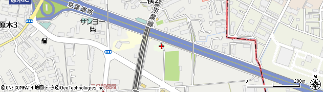千葉県市川市本郷飛地周辺の地図