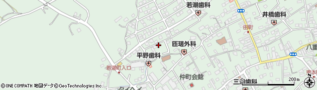 千葉県匝瑳市若潮町22周辺の地図