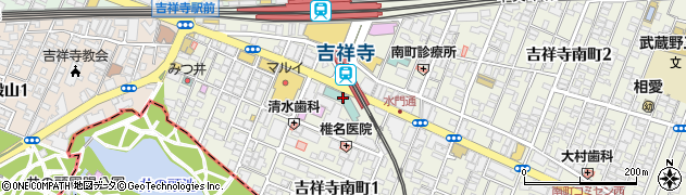 吉祥寺東急ＲＥＩホテル周辺の地図