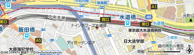 喫茶室ルノアール 水道橋西口店周辺の地図