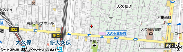株）大起エンゼルヘルプ新宿ケアセンター周辺の地図