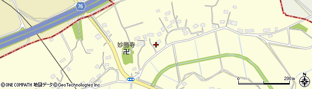 千葉県佐倉市上勝田98周辺の地図