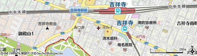 武蔵家周辺の地図