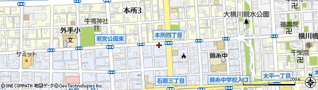 ナシヨナルハツト株式会社周辺の地図