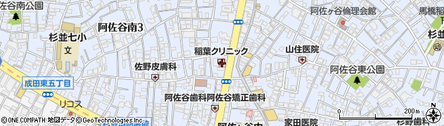 東京都杉並区阿佐谷南3丁目31周辺の地図