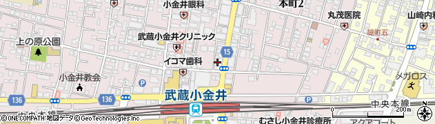 みずほ銀行小金井支店 ＡＴＭ周辺の地図