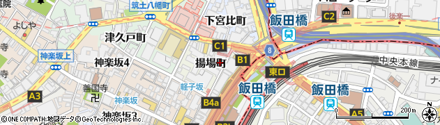 とりしん 飯田橋周辺の地図