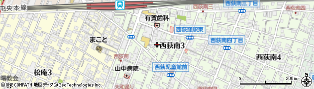 福田歯科クリニック周辺の地図