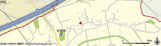 千葉県佐倉市上勝田100周辺の地図