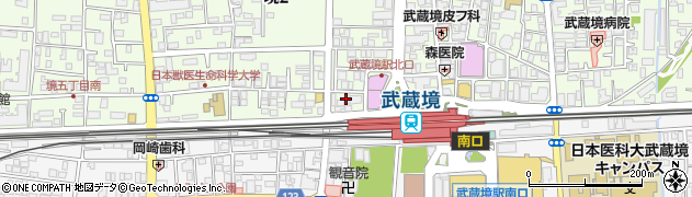 ADARSHA武蔵境店周辺の地図