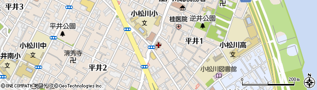 江戸川消防署小松川出張所周辺の地図