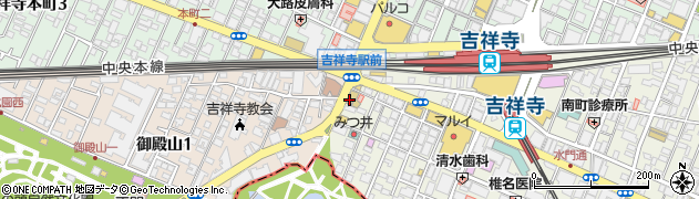 早稲田塾吉祥寺校周辺の地図