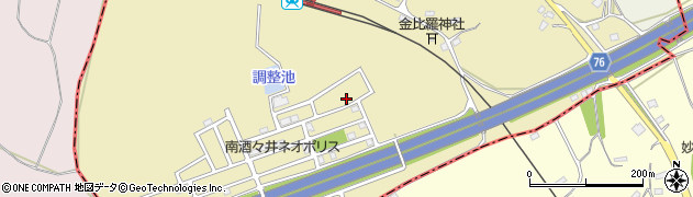 千葉県印旛郡酒々井町馬橋606周辺の地図