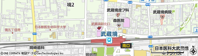 武蔵野スイングホール周辺の地図