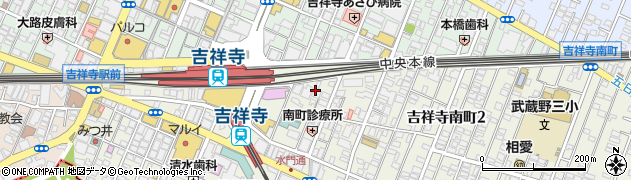 恋肌 吉祥寺店周辺の地図