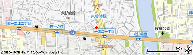 東京都江戸川区大杉2丁目23周辺の地図