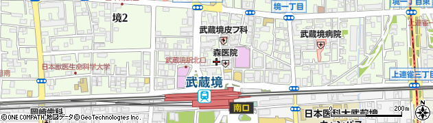 大黒屋武蔵境すきっぷ通り店周辺の地図