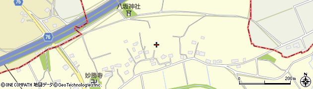 千葉県佐倉市上勝田205周辺の地図