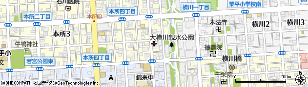株式会社朋栄周辺の地図
