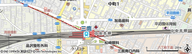 武蔵野市立武蔵野芸能劇場周辺の地図
