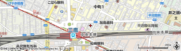 三鷹らーめん酒場ＳＡＬ周辺の地図