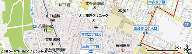 キャンドゥ国分寺北口店周辺の地図