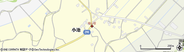 竜ヶ塚周辺の地図