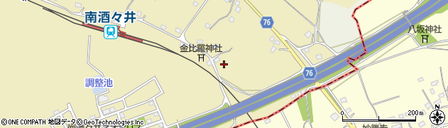 千葉県印旛郡酒々井町馬橋583周辺の地図