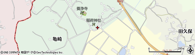 千葉県匝瑳市亀崎128周辺の地図