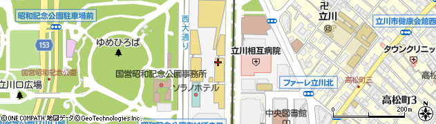 goodspoon グッドスプーン pizzeria&cheese 立川店周辺の地図