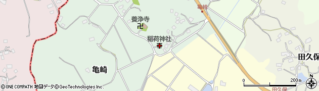 千葉県匝瑳市亀崎130周辺の地図