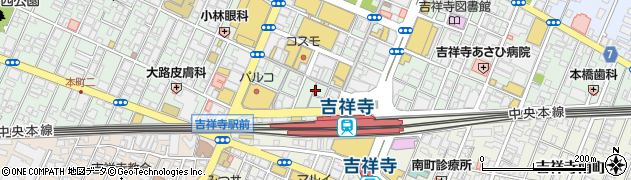 武蔵野・虎貴庵周辺の地図